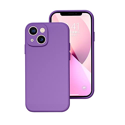Coque iPhone 13 Pro violette en silicone souple idéale pour votre quotidien urbain