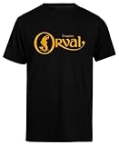 Trpist-Orvl Schwarzes Kurzarm-T-Shirt Herren T-Shirt