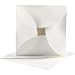 Produktbild Faltkarten, Kartengröße 12,5x12,5 cm, Umschlaggröße 13,5x13,5 cm, off-white, 10Sets, 220 g