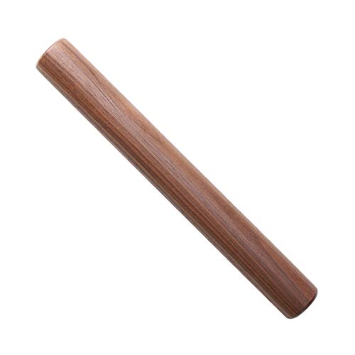 Muso Wood Small Rolling Pin for BakingWooden Rolling Pin 11 inches for Fondant Pie Crust Cookie Pastry Dough-Easy to CleanWalnut