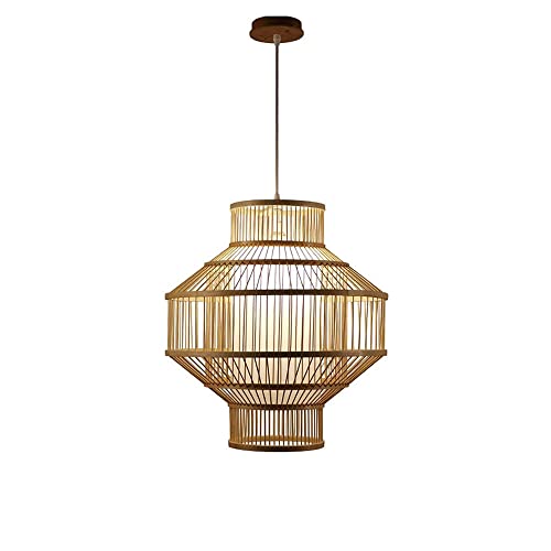 Suspension luminaire japonais en bambou pour chambre et tatami