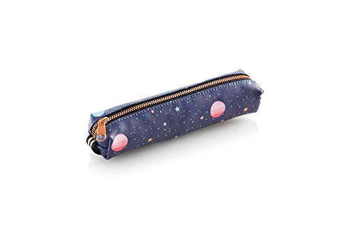 Image of MIQUELRIUS - Mini Pencil Case with Rubber, Planets Design