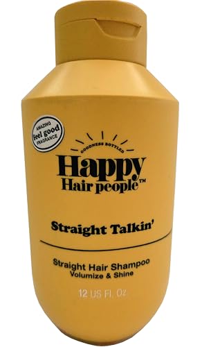Happy Hair people™ Straight Talkin Straight Hair Shampoo, Volumize & Shine, 12 fl oz