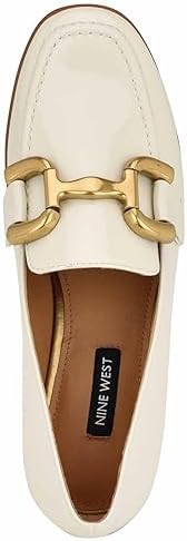 Nine West Women's LILMA Loafer, Chic Cream 150, 9 | Image 1
