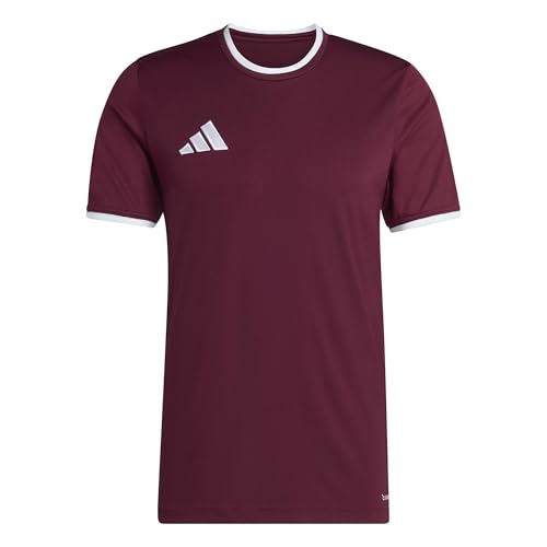 adidas Homme Entrada26 Jersey Shirt, Team Maroon 2/White, L