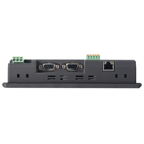 Image of Human-Machine Interface | nHMI-07L 7 inch 800x480 Resistive Touchscreen, ARM 9 400MHz, IP65 Front, USB 1.1 /2.0, RS232 /422 /485, 10 /100 Ethernet, Isolated 19.2-28.8V Power