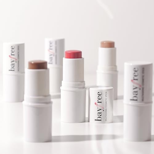 bayfree 3 Pcs Makeup Cream Contour Stick Set, Highlighter, Bronzer & Blush Stick, Langanhaltend, Natürliche Gesichtskonturierung mit Mattem & Dewy Finish, Vielseitiges Trio Für Alle Hauttypen