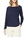 Produktbild TOM TAILOR Denim Damen Raglan T-Shirt, 10360-Real Navy Blue, L