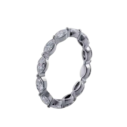 Bague moissanite argent 925 anti-ternissement, l'éclat du diamant sans le budget élevé