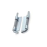1Pcs 304 Stainless Steel Spring Latch Hinge - Small, Medium, and Large Sizes for Industrial Cabinets and Furniture(1PCS-Steel Right-A)