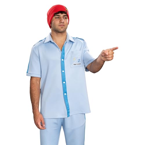 Steve Underwater Explorer Movie Character Halloween Costume Set