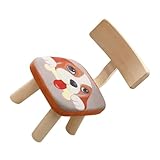 Chaise haute pour enfants : fabriquée en coton, lin, bois et mousse, cette chaise haute est conçue pour durer