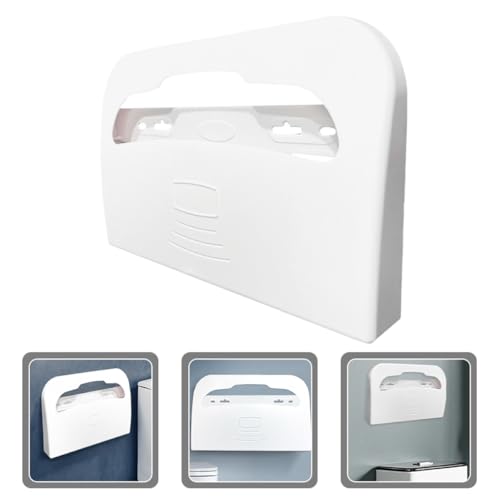 Distributeur mural de papier toilette porte-rouleau blanc en ABS