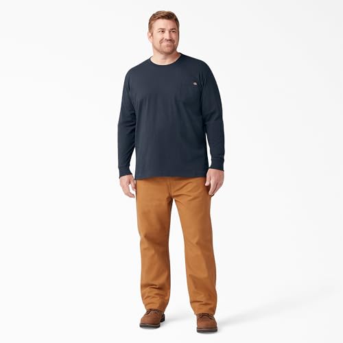 Image of Dickies Men's Big and Tall Long Sleeve Heavyweight Crew Neck