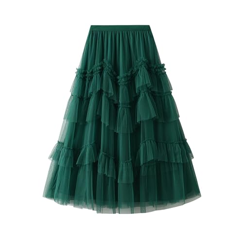 Jupe tutu pour femme avec tulle multicouche volumineux et opaque