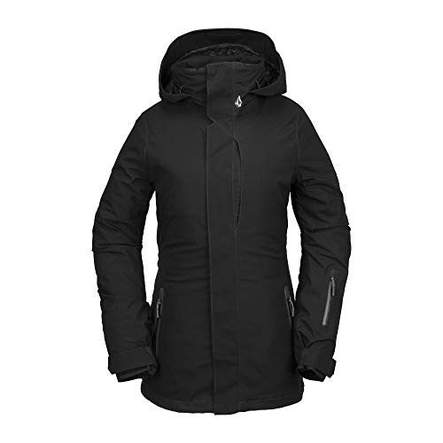 Volcom Women's 3D Stretch Gore-tex Snow Jacket, Black, Medium