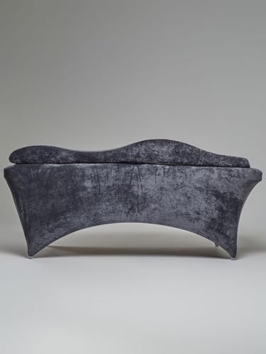 Untitled Matelas Anatomique en Mousse à mémoire de Forme - 190x70 cm - Table de Massage - Coussin - Extension de Cils - Gris