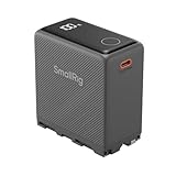 SMALLRIG NP-F970 Battery, 7500mAh USB-C Camera Battery, 2H 36W PD Fast Charge, -40°C Operation, Dual-Port Output, Smart Display, for Sony A7V A7IV FX3, for Canon R5 R6 Mark III, for Nikon ZR Z8