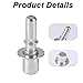 Crankcase Ventilation Connector, Passenger Side Positive Crankcase Ventilation Valve Automotive Carbon Steel PCV Valve Hose Adapter for Allure, Enclave, Rendezvous, Acadia, Replacement Number
