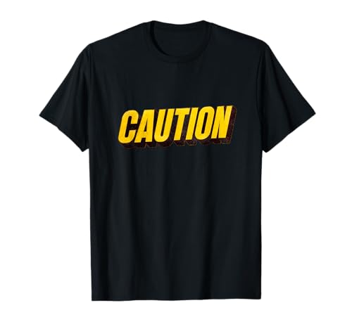 Photo de Logo « Amazing Caution » T-Shirt