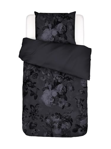 ESSENZA Bettwäsche Floor Nightblue, 135x200 + 1x 80x80 cm - 100%...