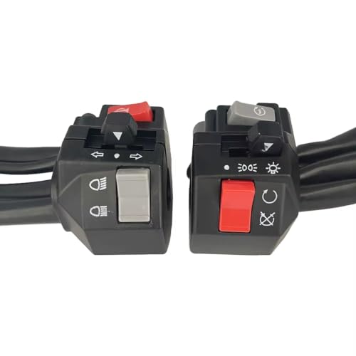 Interrupteur de commande guidon moto gauche droite 22mm SRX600 - 5