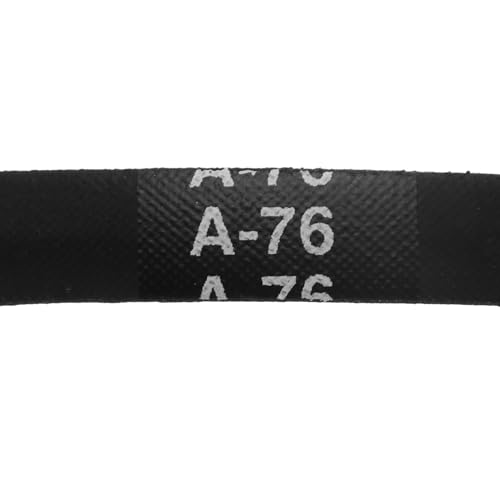 Image of uxcell 3pcs A76 or 4L780 Classic Wrapped Rubber V-Belt, 76 inch(1930mm) Inside Circumference, A Profile V Belt