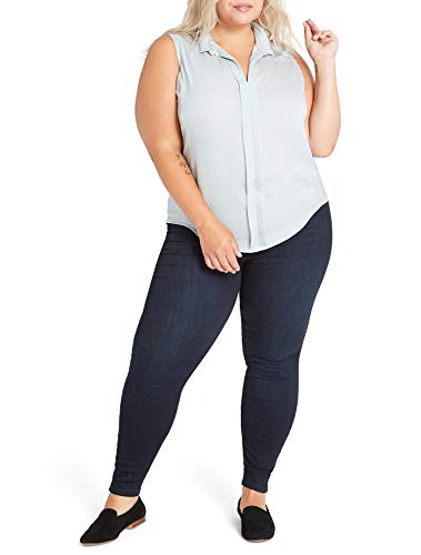 NIC+ZOE Women's Like Poetry Tank, Light Air, XXL