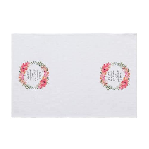 Geschirrtücher Rosa Blütenblätter Handtücher Waffeltücher Küchentücher Geschirrhandtücher Saugfähige Trockentücher Küche Multi-Purpose Abtrockentücher Küche Handtuchset 4 Stück (40x60cm)