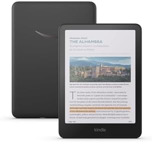 Amazon Kindle Colorsoft 16 GB (newest model) – With color display that brings covers and content to life, now highlight in color – No Ads – Black