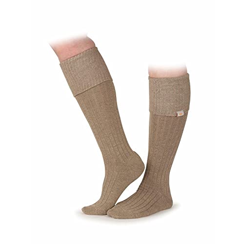 Aubrion Calcetines unisex para botas de algodón para adultos (talla única) (beige), beige, Taille unique Cover