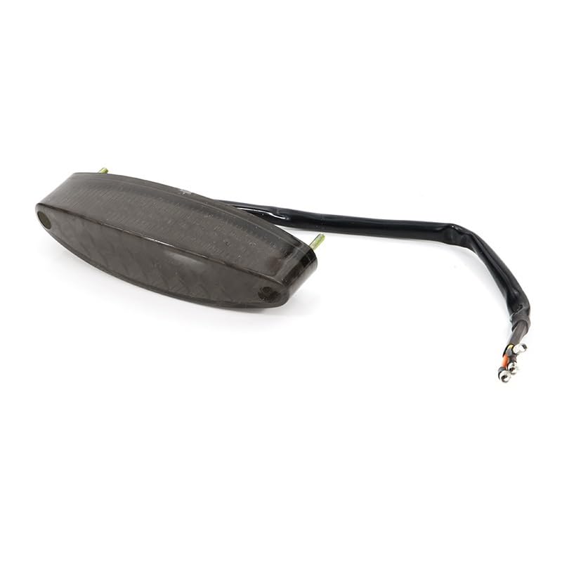Feu arrière clignotant pour moto et feux stop intégrés pour sécurité routière