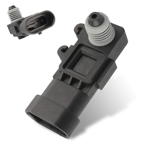 PenFot Automotive Fuel Tank Pressure Sensor, Replacement for 16238399 9377680 09377680 16196060, Sensor to Resolve Flashing ABS Fault Light, Compatible with Delphi III (Black)