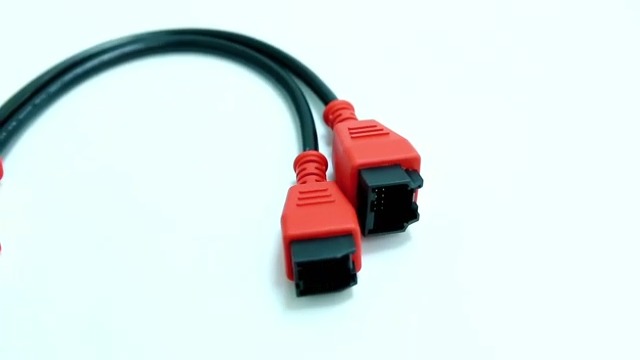 12+8 Pin OBD2 Diagnostic Cable Adapter - Vehicle Programming Connector For Maxisys Elite Tools