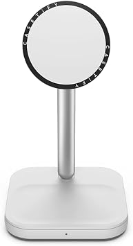 CASETiFY PowerThru 2-in-1 Charging Stand - White