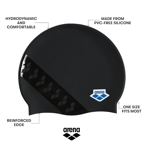 Arena Icons Team Stripe - Cuffia da nuoto unisex