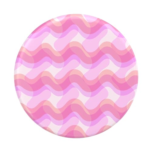PopGrip PopSockets Rosy Waves : Support et Grip de Téléphone à Top Interchangeable