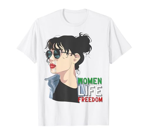 Women Life Freedom Zan Zandegi Azadi, iranische Frauenfeminist T-Shirt