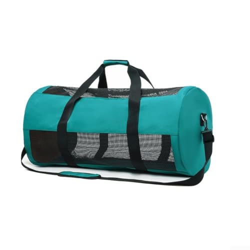 Bolsa de malla de buceo de 60L negra para esnórquel y surf 2
