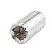 Aexit Chrome Plated Power Tool 14mm Hexagon Socket for 1/2