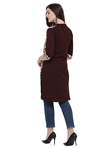 Image of Sanisa Women's Crepe Digital Printed Kurta