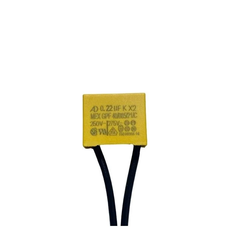5PCS AD K X2 capacitance Tape line 0.1uF 0.15uF 0.22uF 0.33uF 0.47uF 250V-275V Housing Flexible wire capacitor OSBCMZGE(5pcs 0.33UF)