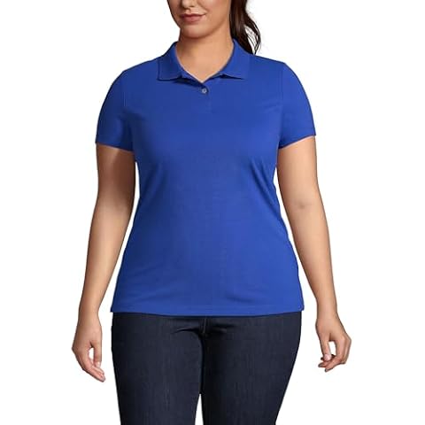 Lands' End Women's Mesh Polo Cover
