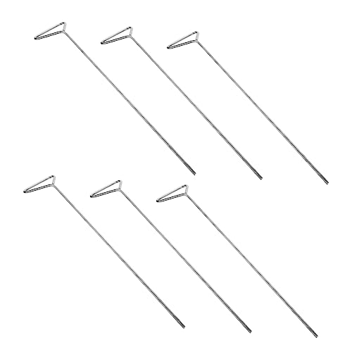 FUNOMOCYA 6pcs Stainless Steel Laboratory Cell Spreaders Wide Spreading Bar Smooth Surface Easy Handling