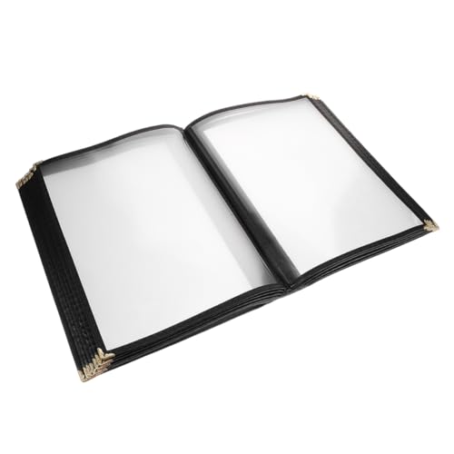 Unomor Menu Holder Page Menu Cover for Restaurants Cafes and Events Elegant Design Capacity Viewing Versatile Use