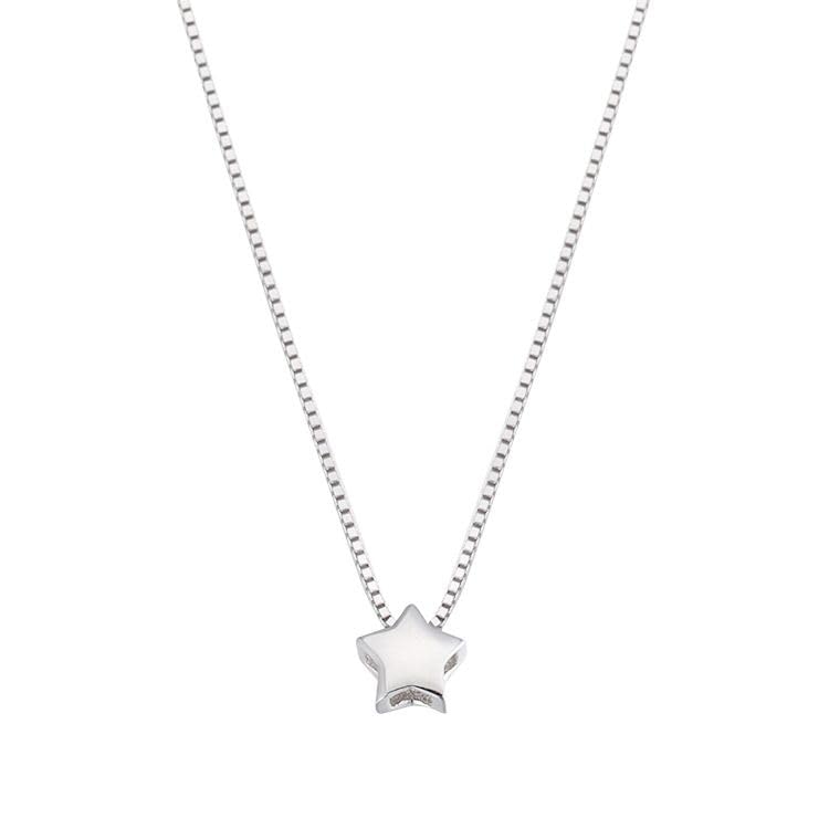 Collier en argent sterling 925 pour femme au design ras du cou minimaliste