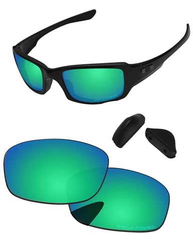 Image of Replacement Lenses & Nose Pads for Oakley Fives Squared(4+1) OO9238 54mm - Precise Fit, UV Block, Impact Resistant