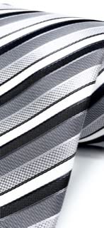 Pencil Stripe Ties for Men - Woven Necktie - Mens Ties Neck Tie by Scott Allan