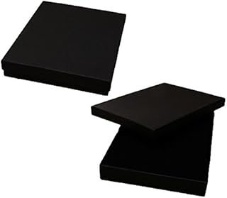 Widdle Gifts Ltd Black 18cm x 14cm Jewellery Gift Box - Necklace Bracelets Pendant Ear Ring Sets