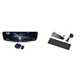 アルパイン ドライブレコーダー搭載 12インチデジタルミラー(純正ミラー交換タイプ/車外リアカメラ) DVR-DM1200A-OC + デリカD:5(2007.1-現在) KTX-M01-D5-1-E 取付キット